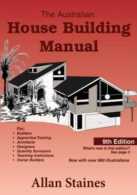 Australian House Building Manual Step by Step 9th UPDATED Edition Allan Staines